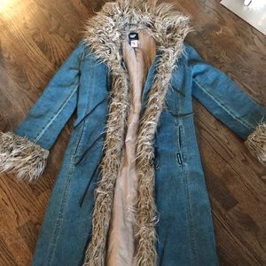Penny Lane Jean Furry Coat | Poshmark